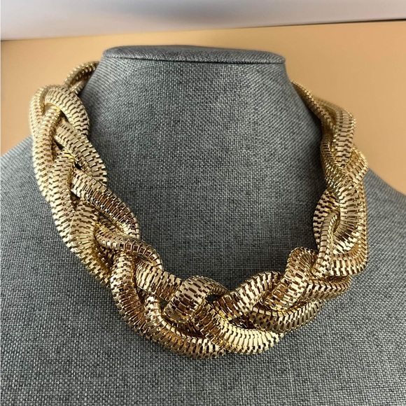 Twisted Chain Layered Necklace New Jewelry - Picture 2 of 4